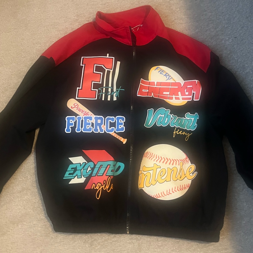 Colorful Graphic Jacket